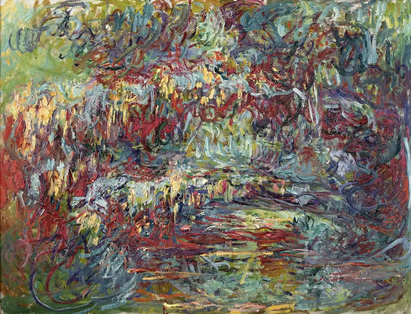 The Japanese Bridge - Claude Monet