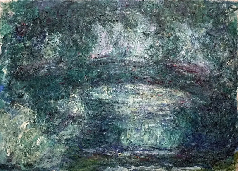The Japanese Bridge - Claude Monet
