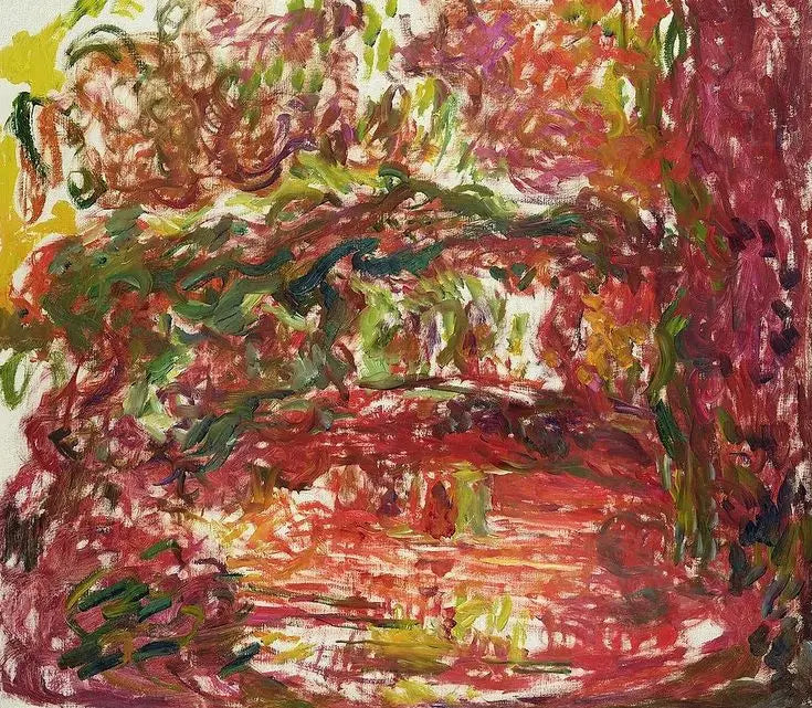 The Japanese Bridge - Claude Monet