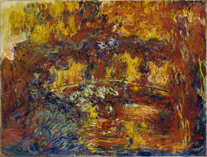 The Japanese Bridge - Claude Monet