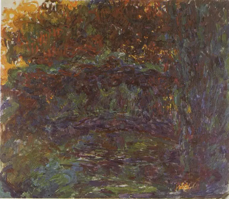 The Japanese Bridge - Claude Monet