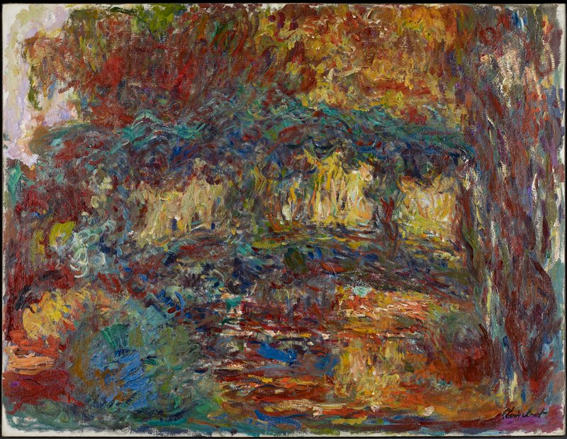 The Japanese Bridge - Claude Monet