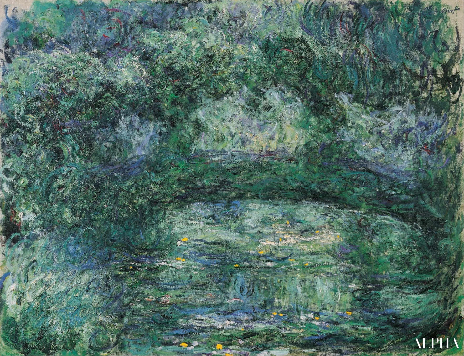 The Japanese Bridge by Claude Monet - High-end reproductions of paintings and artworks