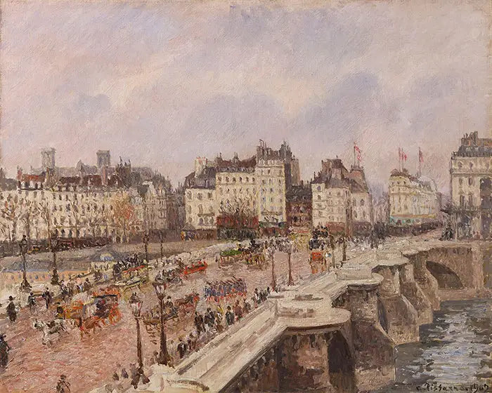 The Pont-Neuf - Camille Pissarro