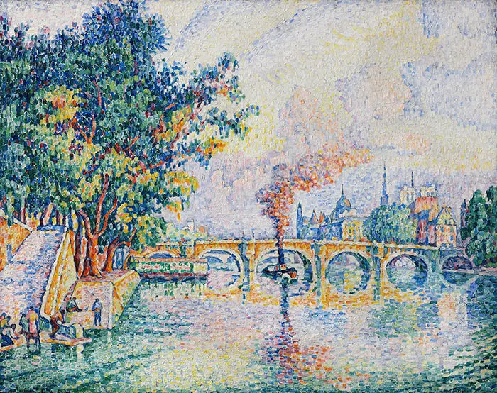 The Pont-Neuf, Paris - Paul Signac