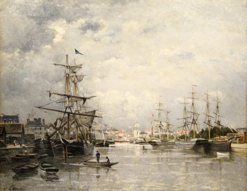 The Port of Caen - Stanislas Lépine