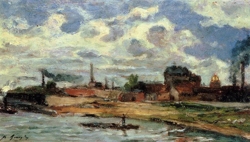 The Port of Javel I - Paul Gauguin