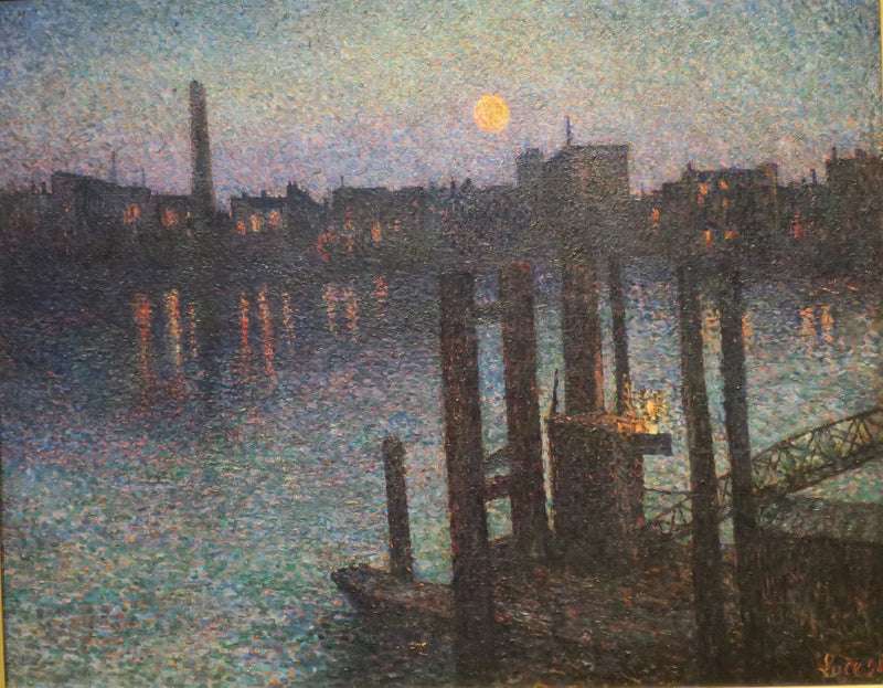 The Port of London, at Night - Maximilien Luce