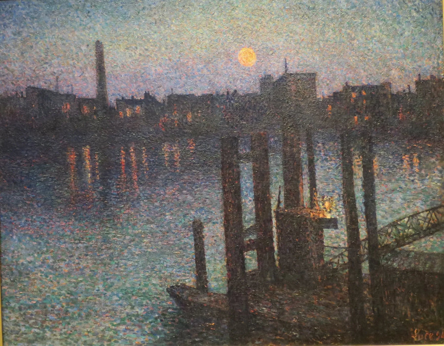 The Port of London, at Night - Maximilien Luce