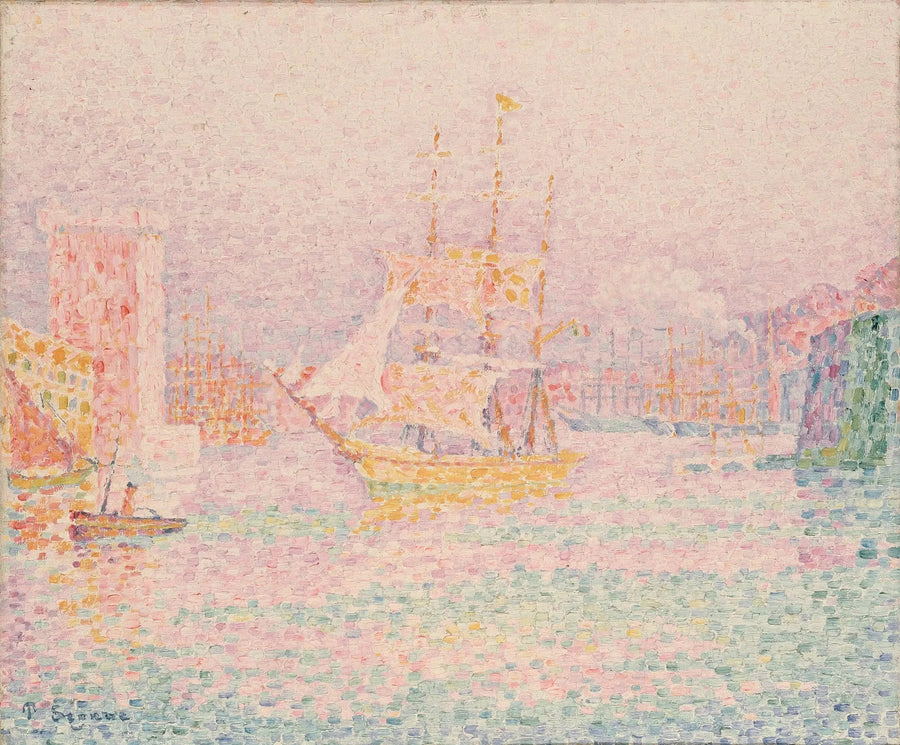 The Port of Marseille - Paul Signac