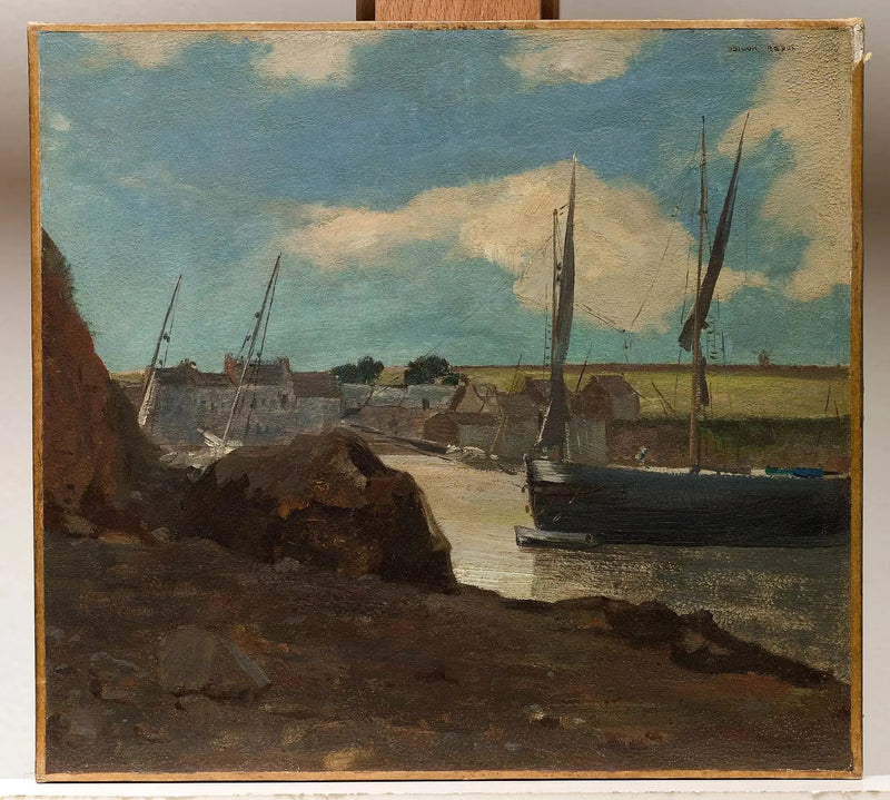 The Port of Morgat - Odilon Redon