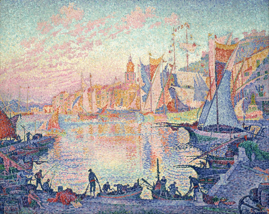 The Port of Saint-Tropez - Paul Signac