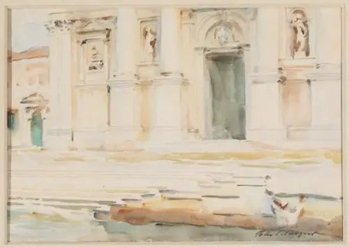 The portal of S. Giorgio Maggiore, Venice - John Singer Sargent
