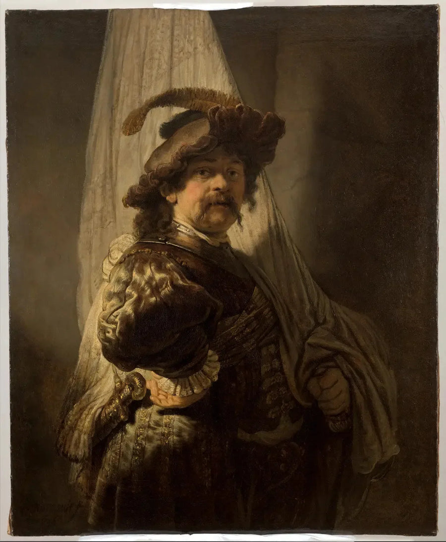 The Flag Bearer - Rembrandt