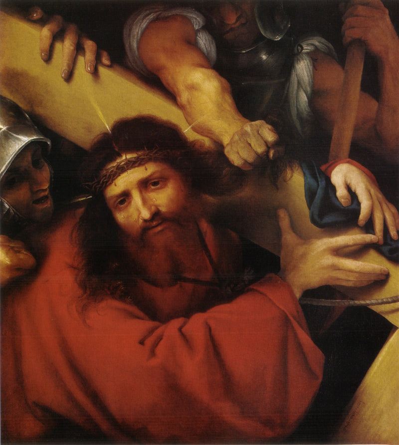The Carrying of the Cross - Lorenzo Lotto