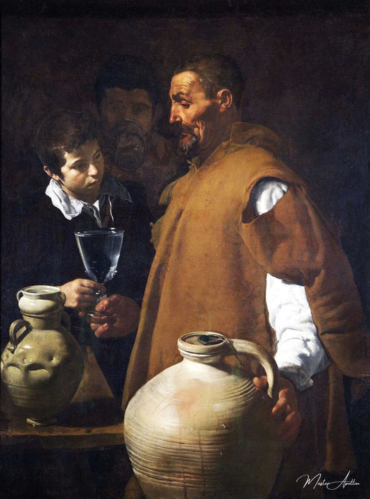 Le porteur d'eau de Séville - Diego Velázquez - Reproductions de tableaux et peintures haut de gamme