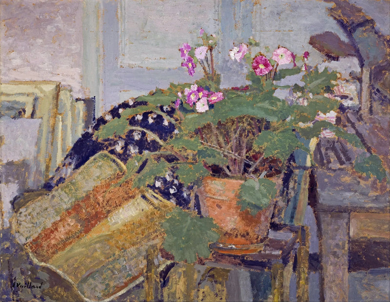 The Flower Pot - Édouard Vuillard