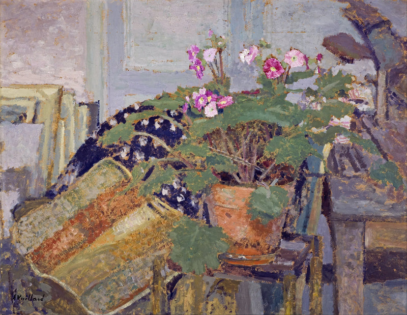 The Flower Pot - Édouard Vuillard