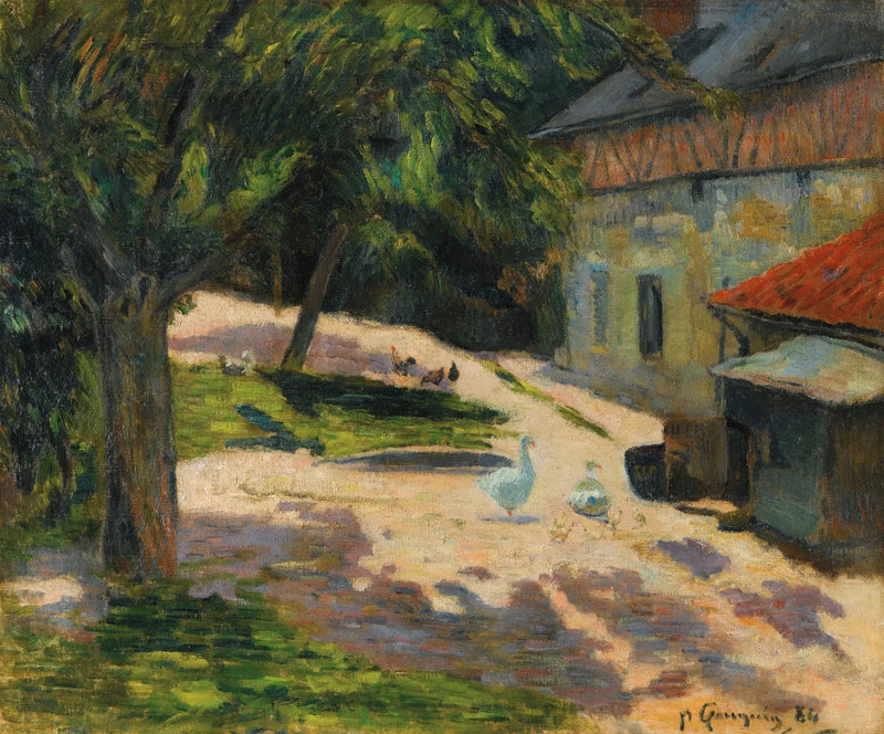 The Chicken Coop - Paul Gauguin