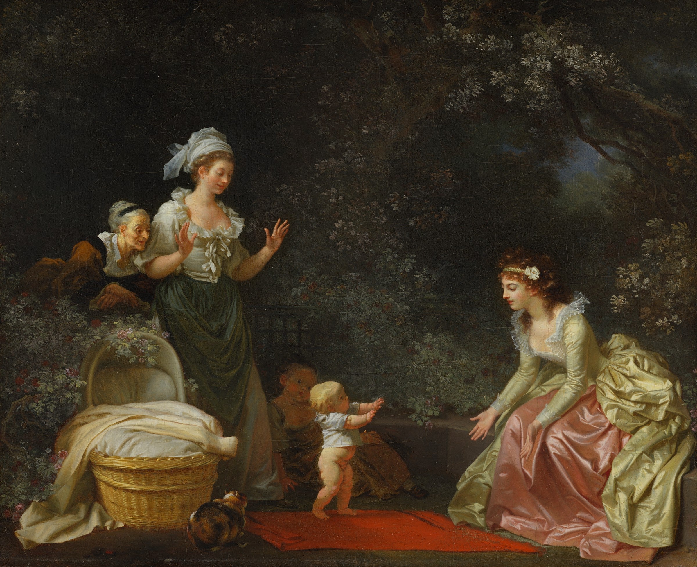 The First Step of Childhood - Jean-Honoré Fragonard