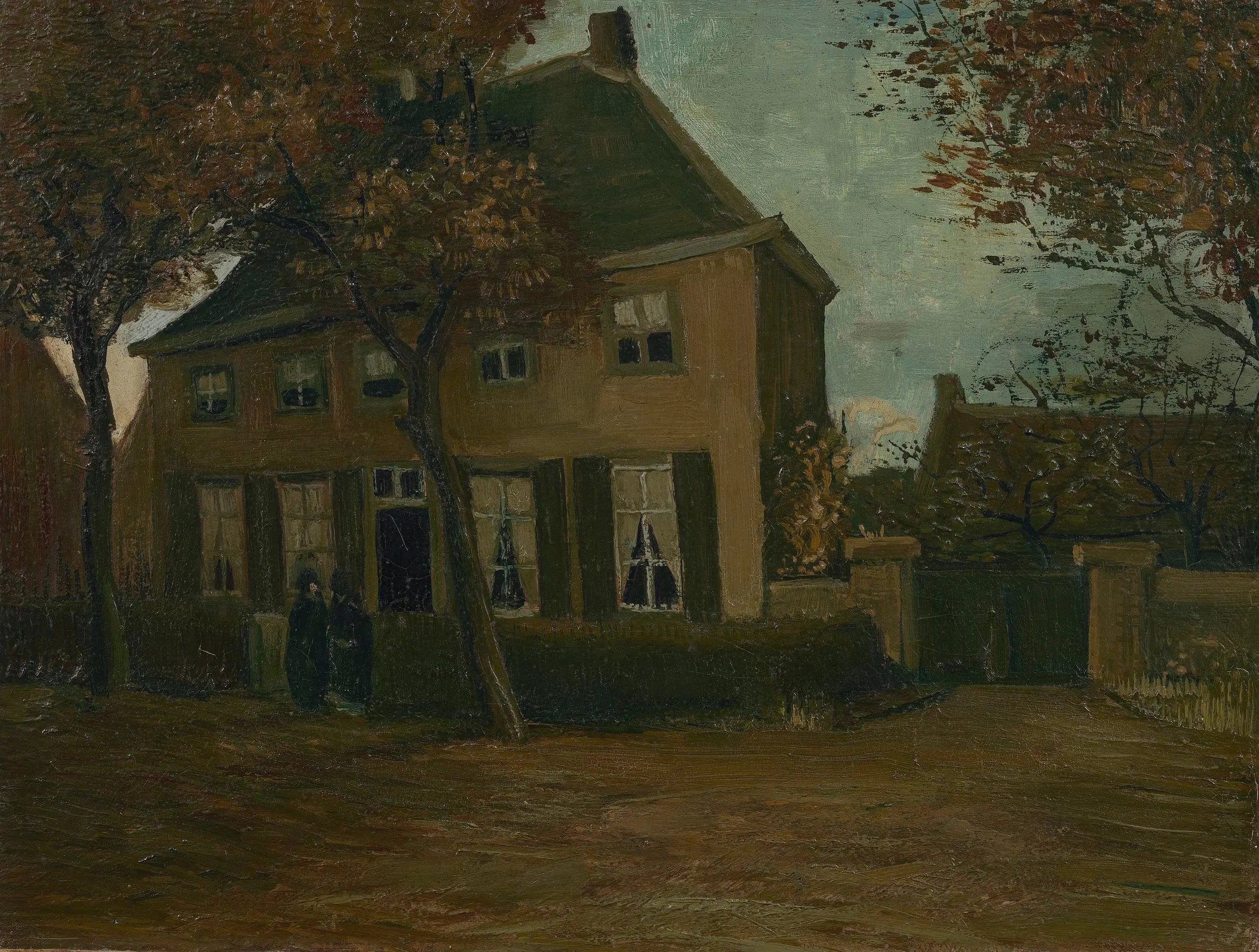 Reproduction du tableau « Le presbytère de Nuenen - Vincent van Gogh » par Alpha Reproduction en peinture à l’huile