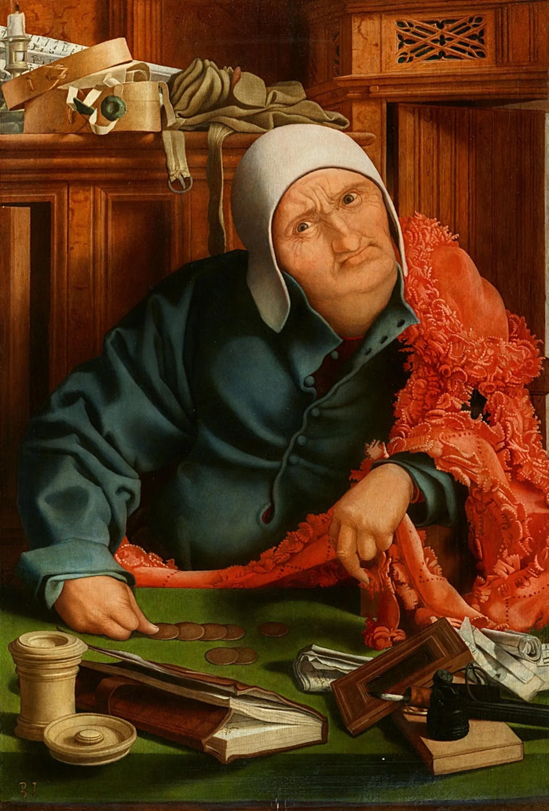 The Moneylender - Marinus van Reymerswale