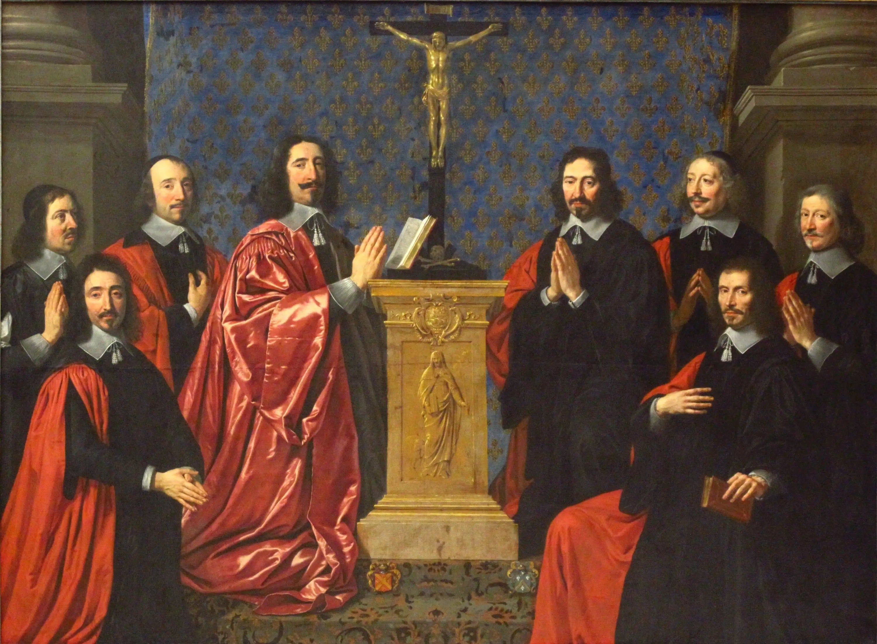 Le Prévot des marchands et les Échevins de la ville de Paris - Philippe de Champaigne - Alpha Reproduction