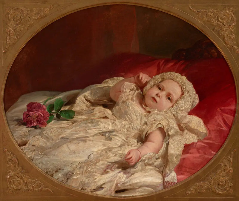Prince Arthur William at seven weeks old - Franz Xaver Winterhalter