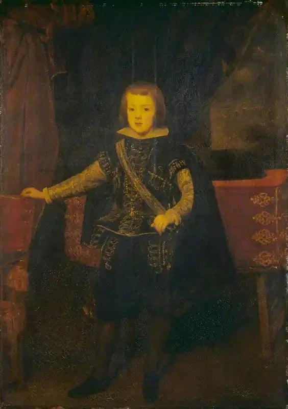 Prince Baltasar Carlos in black and silver - Diego Velázquez