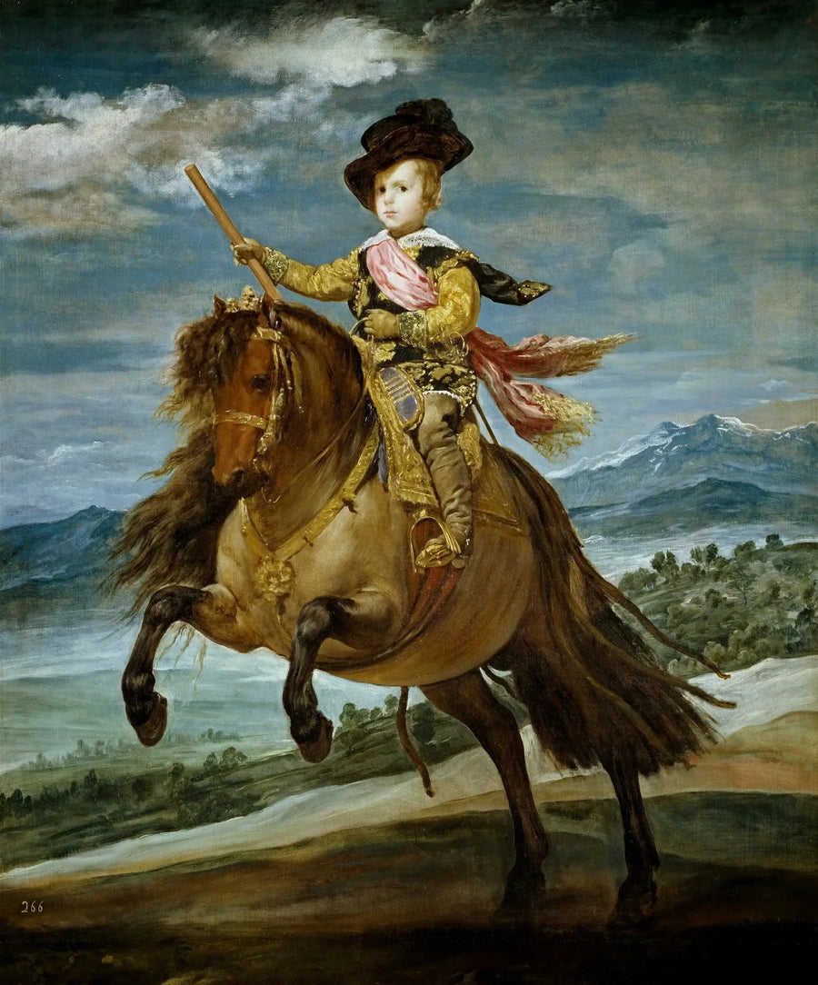 Prince Balthazar Carlos on horseback - Diego Velázquez