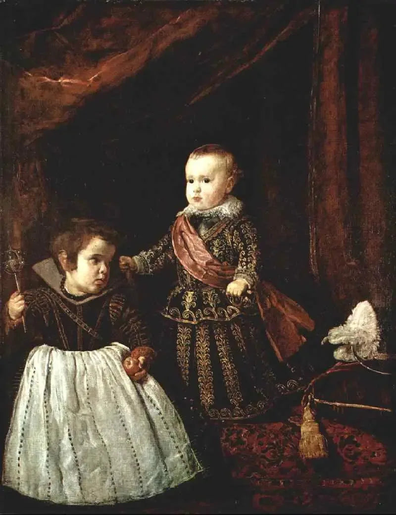 Prince Balthazar Carlos with a Nain - Diego Velázquez