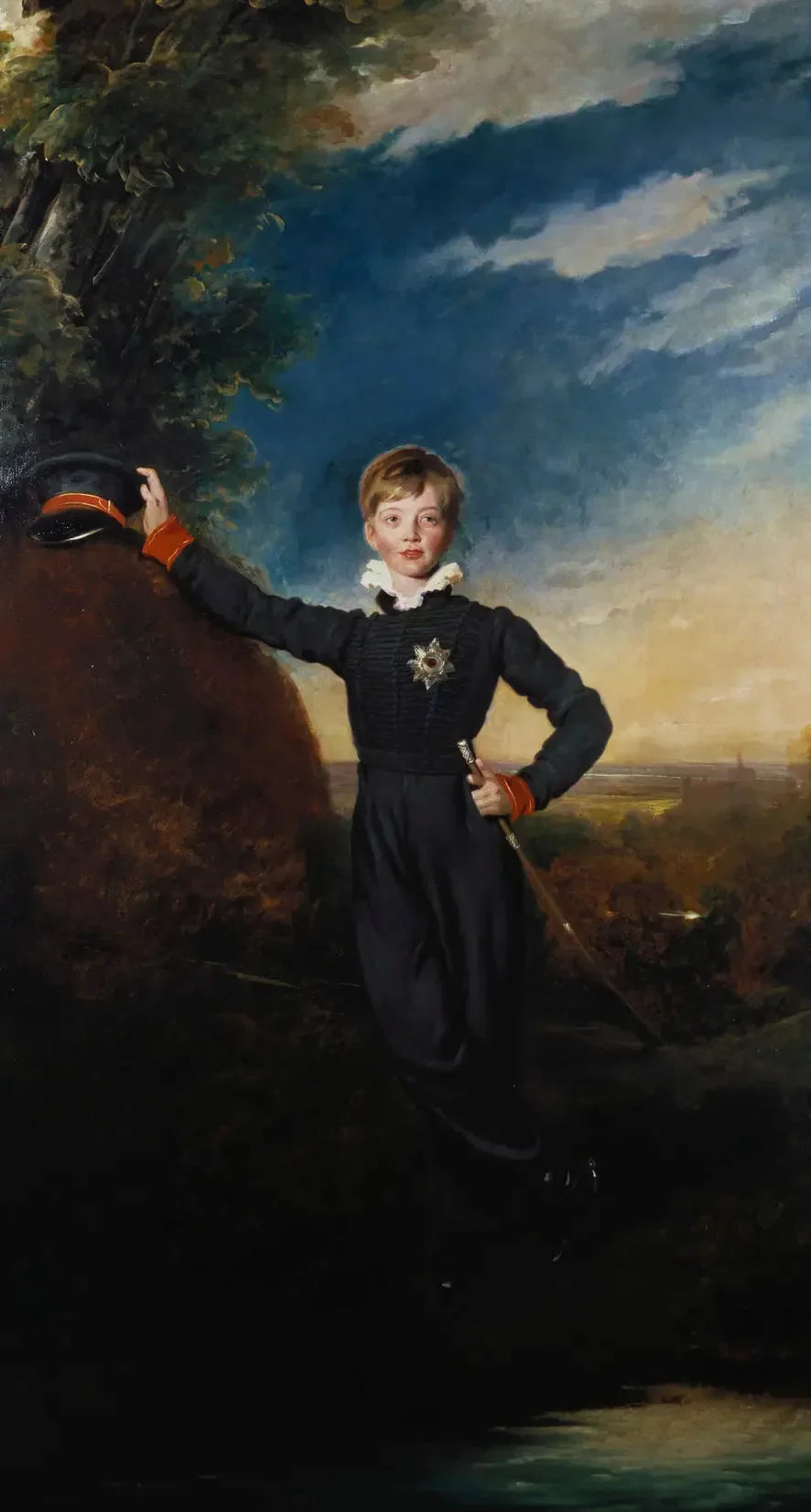 Prince George of Cumberland (1819-1878), later George V of Hanover, when he was still a child - Thomas Lawrence