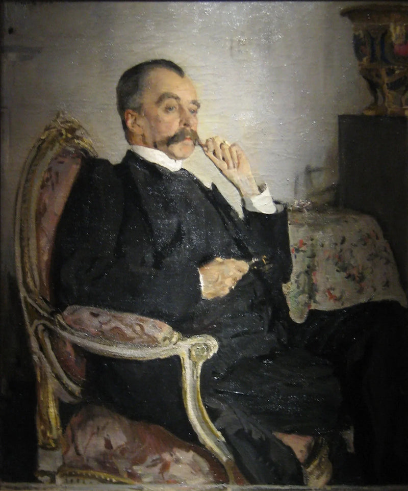 Prince Vladimir Mikhailovich Golitsyn - Valentin Serov