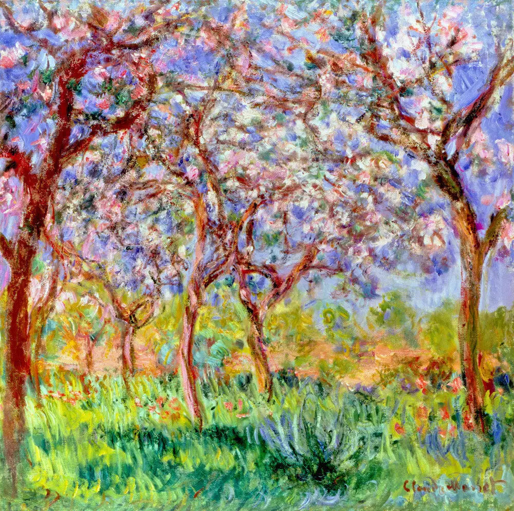 Le printemps à Giverny - Claude Monet image 1 reproduction d’œuvre d’art à l’huile
