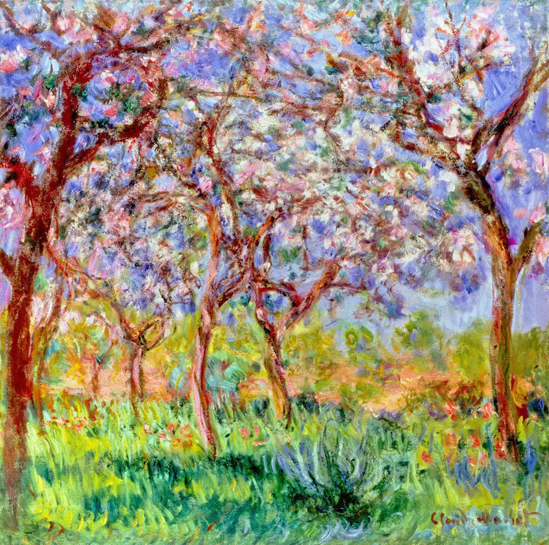 Spring at Giverny - Claude Monet