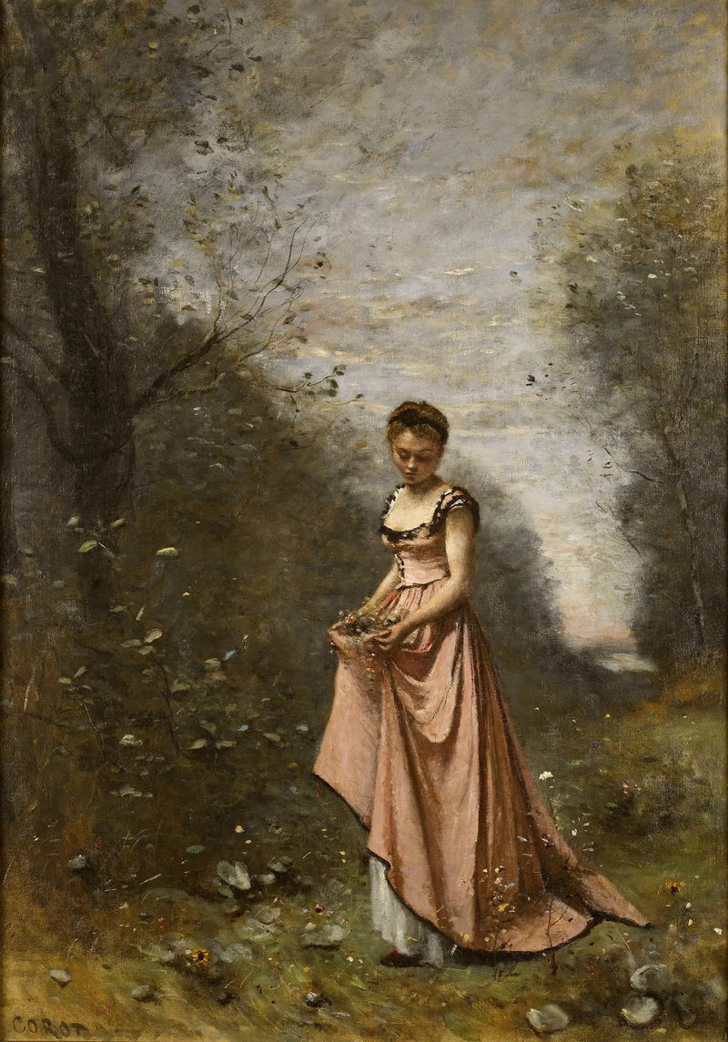 Spring of Life - Jean-Baptiste Camille Corot