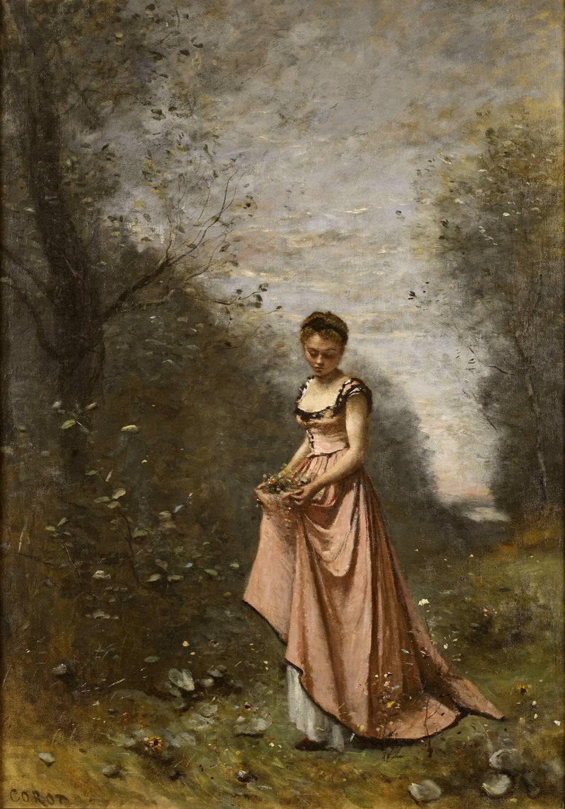 Spring of Life - Jean-Baptiste Camille Corot