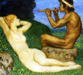 The Spring of Love - Franz Von Stuck