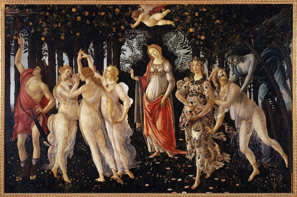Le Printemps - Sandro Botticelli image 1 reproduction de peinture à l’huile