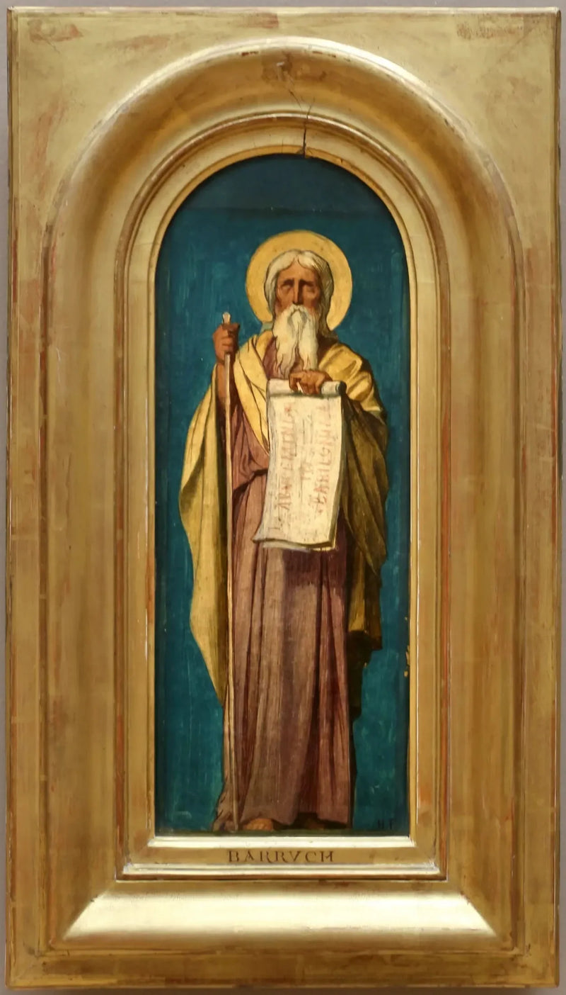 The Prophet Baruch - Hippolyte Flandrin
