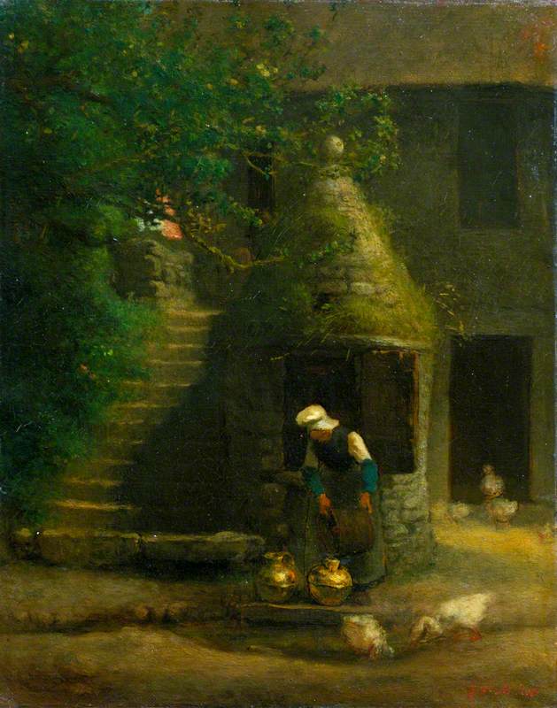The Well of Gruchy - Jean-François Millet