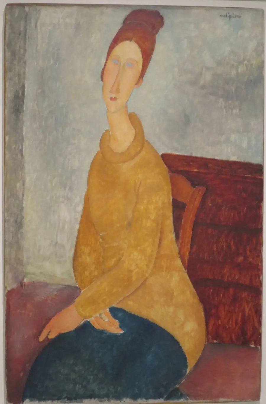 The Yellow Sweater - Amedeo Modigliani
