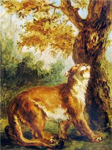The Puma - Eugène Delacroix