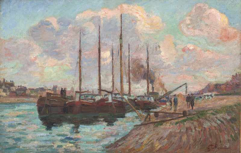 The Quai d'Austerlitz - Armand Guillaumin