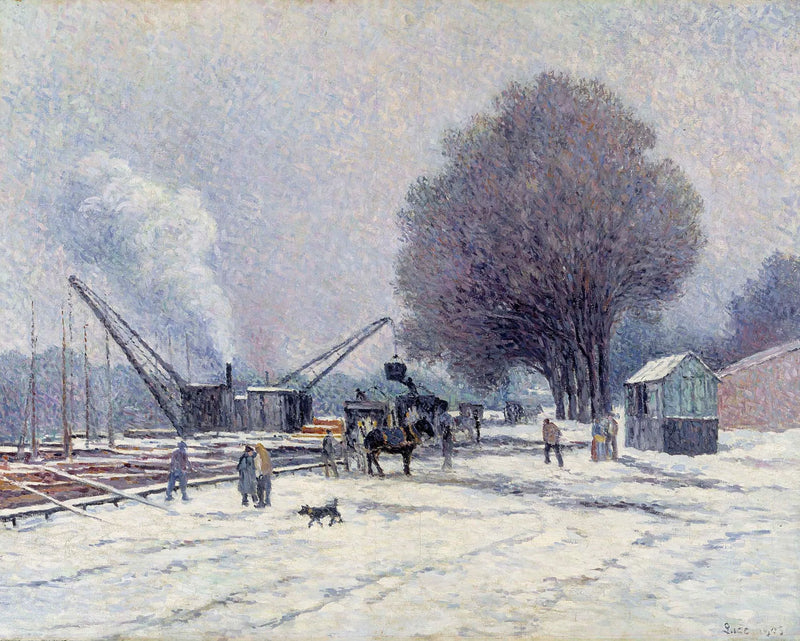 The Quai de Boulogne - Maximilien Luce