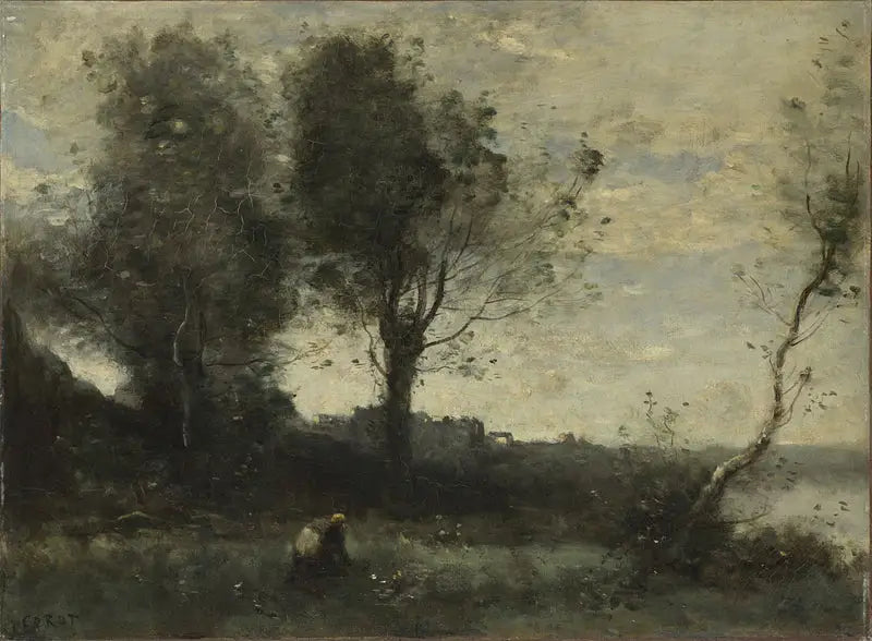 The Wood Gatherer - Jean-Baptiste Camille Corot