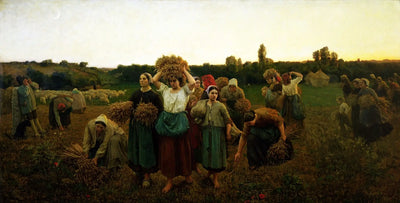 Le Rappel des glaneuses - Jules Breton - Alpha Reproduction