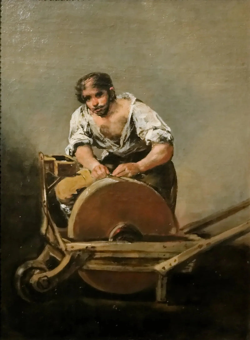 The Knife Grinder - Francisco de Goya