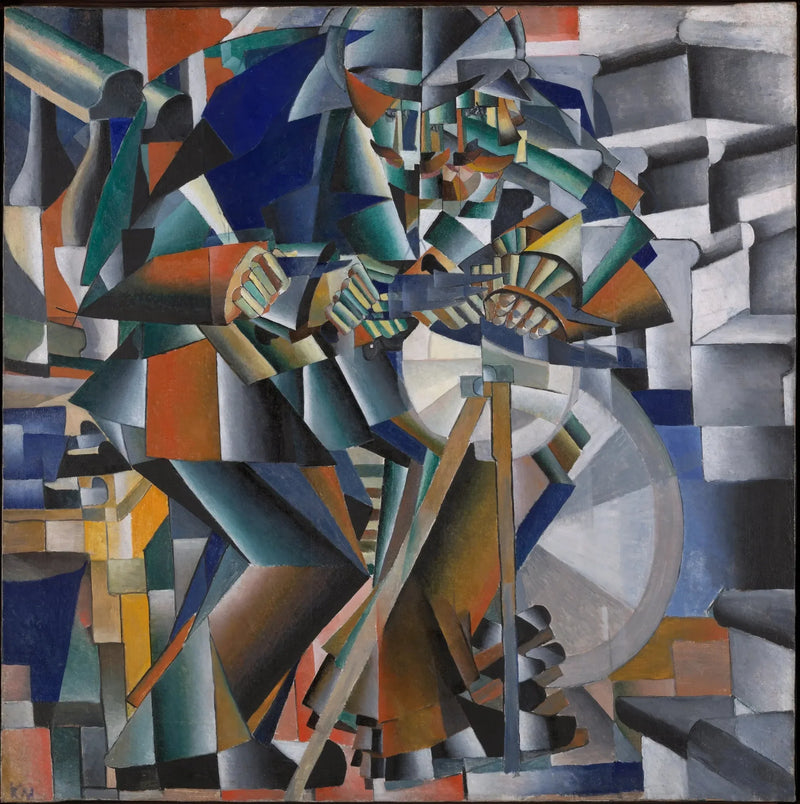 The Sharpener - Kazimir Malevich
