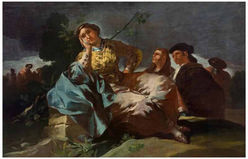 The Meeting - Francisco de Goya